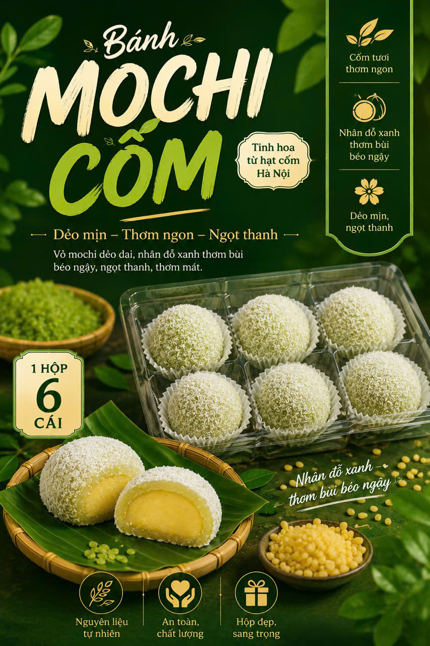 Bánh Mochi (Hộp)